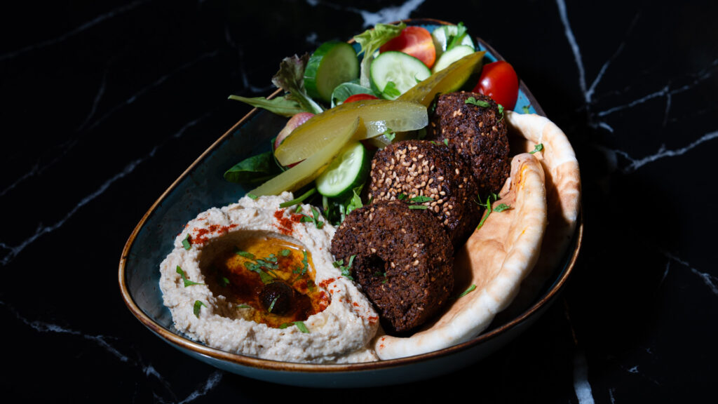 Hummus & Falafel Bowl